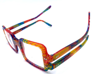 Coexist Doppia asta - occhiale da Vista Multicolor foto laterale