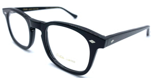 Indie Eyewear 1414 C1110  - occhiale da Vista Nero foto laterale