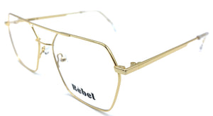 Rebel 2117 C1  - occhiale da Vista Oro foto laterale