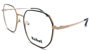 Rebel NT8039 C1  - occhiale da Vista Nero foto laterale