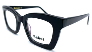 Rebel Nv3163 C1  - occhiale da Vista Nero foto laterale