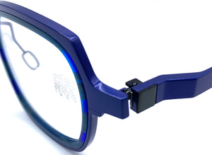 Destill Casimir 147 02 titanio  - occhiale da Vista Blu foto laterale