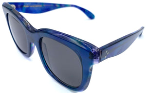 Indie Eyewear Indie 1446 50-22 - occhiale da Sole Blu foto laterale