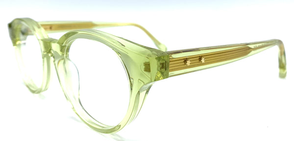 UniqueDesignMilano 17 C 71 - occhiale da Vista Verde foto laterale