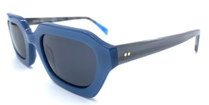 Urbanowl Retro C3 - occhiale da Sole Blu foto laterale