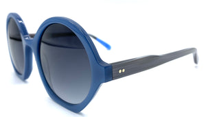 Urbanowl Bianca C4 - occhiale da Sole Blu foto laterale