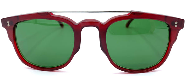 Indie Eyewear K3356 bordò - occhiale da Sole Rosso foto laterale