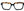 Tree Spectacles Leda 2653 - occhiale da Vista Nero e Oro foto laterale
