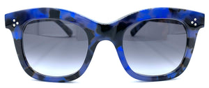 Indie Eyewear 1392 C524 - occhiale da Sole Blu foto laterale