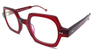 Kelinse Leopold C05  - occhiale da Vista Rosso foto laterale