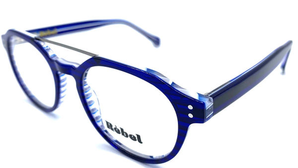 Rebel 18001 C2  - occhiale da Vista Blu foto laterale