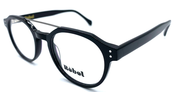 Rebel 18001 C1  - occhiale da Vista Nero foto laterale