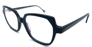 Kelinse Vanda C1  - occhiale da Vista Nero foto laterale