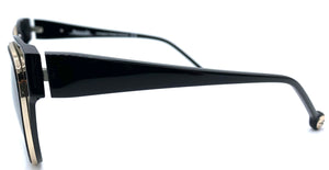 Rye&Lye Bellucci C1 - occhiale da Sole Nero foto laterale