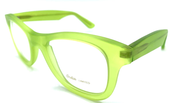 Indie Eyewear 1455 C 890  - occhiale da Vista Verde foto laterale
