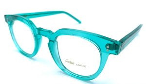 Indie Eyewear 1461 C 259  - occhiale da Vista Azzurro foto laterale