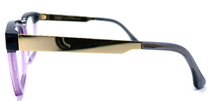 Tree Spectacles Vedra 2909  - occhiale da Vista Viola foto laterale