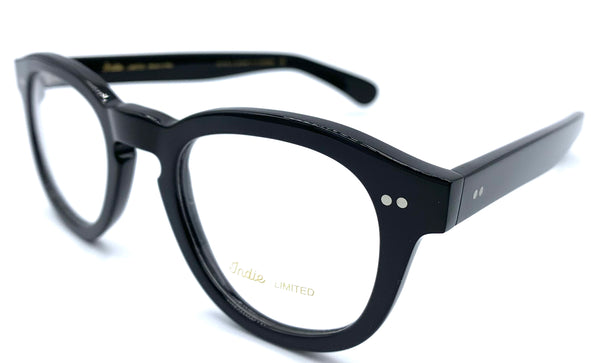 Indie Eyewear 1401 C1110  - occhiale da Vista Nero foto laterale