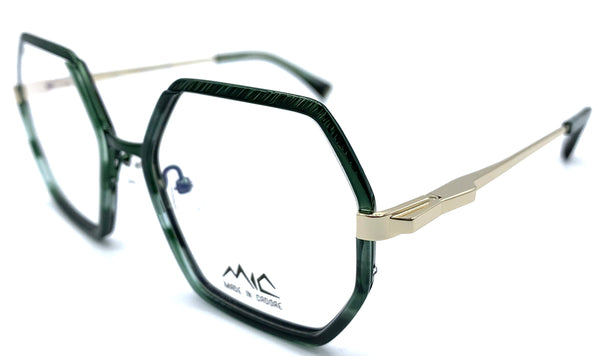 Mic Violetta C1  - occhiale da Vista Verde foto laterale