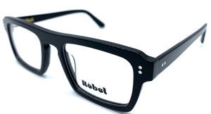 Rebel Artur C1  - occhiale da Vista Nero foto laterale