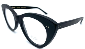 Indie Eyewear 304 A103  - occhiale da Vista Nero foto laterale