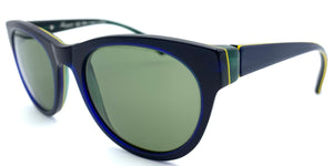 Piero Massaro PM326 682 pezzo020 - occhiale da Sole Blu foto laterale