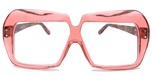Coexist Diamond - occhiale da Vista Rosa foto frontale