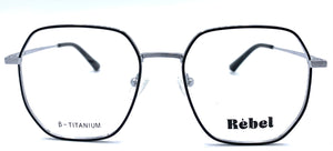 Rebel NT8039 C3  - occhiale da Vista Nero foto frontale