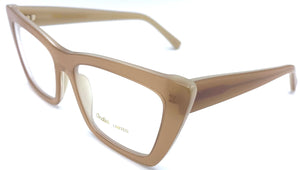 Indie Eyewear 1467 C.55 - occhiale da Vista Beige foto laterale