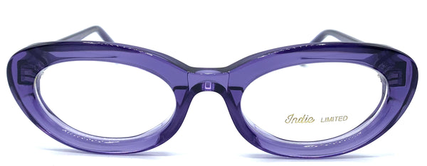 Indie Eyewear 1469 C85  - occhiale da Vista Viola foto frontale