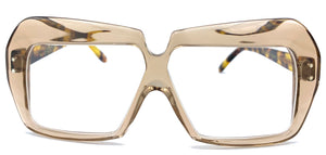 Coexist Diamont - occhiale da Vista Beige foto frontale