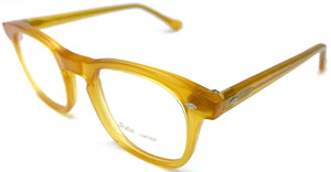 Indie Eyewear 1414 C. 1106 - occhiale da Vista Miele foto laterale