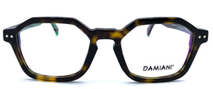 Damiani Mas174 C027  - occhiale da Vista Marrone Maculato foto frontale