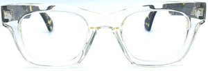Pewpols Meriner - occhiale da Vista Trasparente - marrone maculato foto frontale