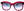 Indie Eyewear 1392 C106 - occhiale da Sole Red foto frontale