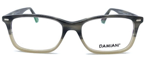 Damiani Mas150 C853  clip sole - occhiale da Vista Verde foto frontale