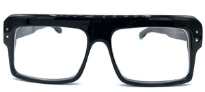 Coexist Squared - occhiale da Vista Nero foto frontale