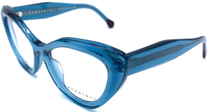 Romeo Gigli Rgv 110 D - occhiale da Vista Blu foto laterale