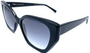 Indie Eyewear 1482 C. 1110 - occhiale da Sole Nero foto laterale