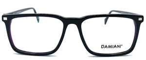 Damiani Mas175 C34  clip sole - occhiale da Vista Nero foto frontale