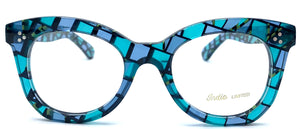 Indie Eyewear 1395 C441  - occhiale da Vista Blu foto frontale