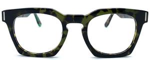 Damiani Mas171 UH05  clip sole - occhiale da Vista Verde foto frontale