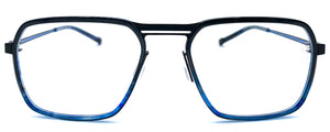 Destill Guido 111 03  - occhiale da Vista Nero e Blu foto frontale
