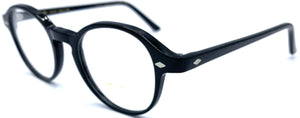 Indie Eyewear 1443 C.1110 - occhiale da Vista Nero foto laterale