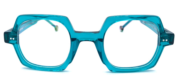 Kelinse Leopold C22  - occhiale da Vista Azzurro foto frontale