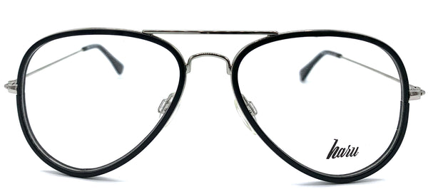 Haru 1020 C1  - occhiale da Vista Nero foto frontale