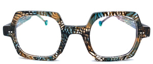 Kelinse Leopold C16  - occhiale da Vista Multicolore foto frontale