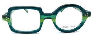 Indie Eyewear 1389 C406  - occhiale da Vista Verde foto frontale