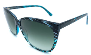 Indie Eyewear Cl930 - occhiale da Sole Blu foto laterale