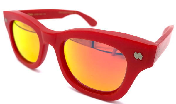 Indie Eyewear 1450 C15 - occhiale da Sole Rosso foto frontale